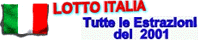 Tutte le estrazioni del 2001 by Lotto Italia