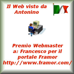 Premio assegnato a Francesco