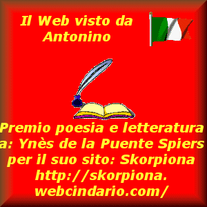 Premio distribuito a Ynès De La Puente per il suo sito "Skorpiona"